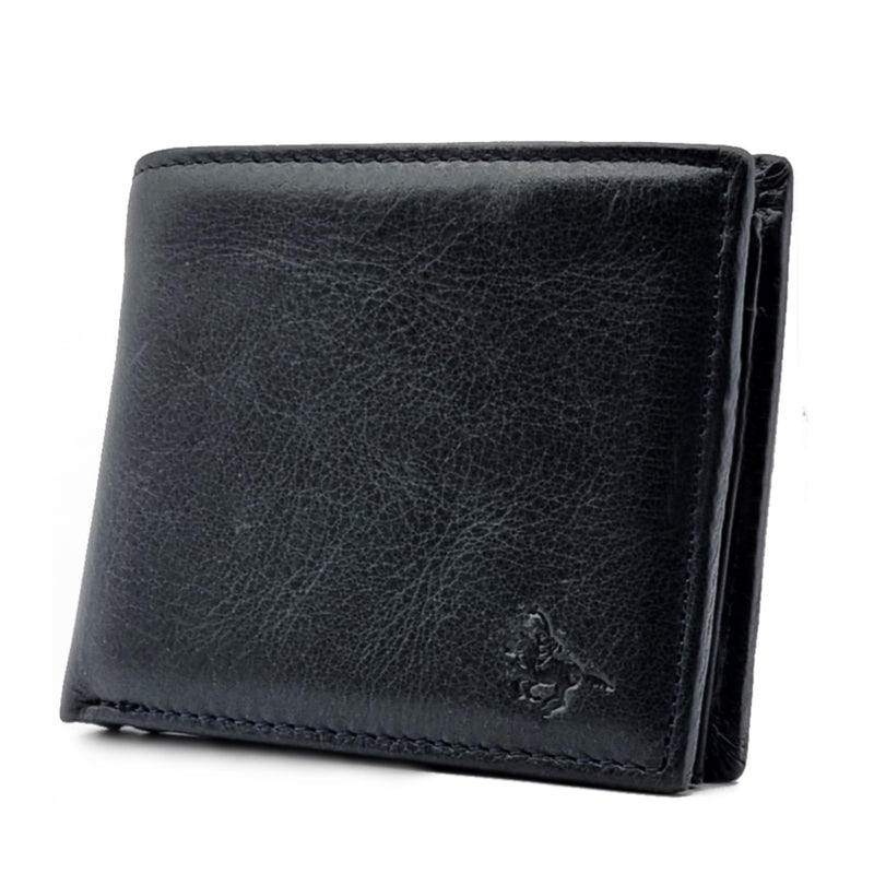 Load image into Gallery viewer, Mens Short Genuine Leather BiFold Wallet