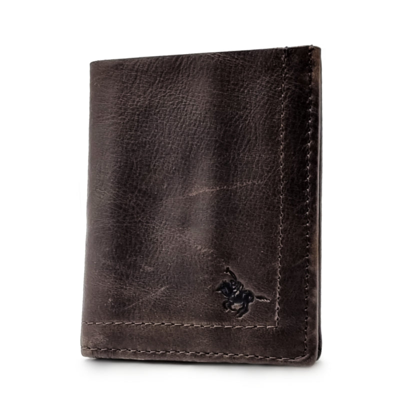 Load image into Gallery viewer, Mens Short Genuine Leather BiFold Wallet