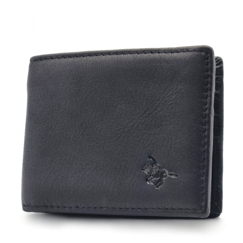 Load image into Gallery viewer, Mens Short Genuine Leather BiFold Wallet