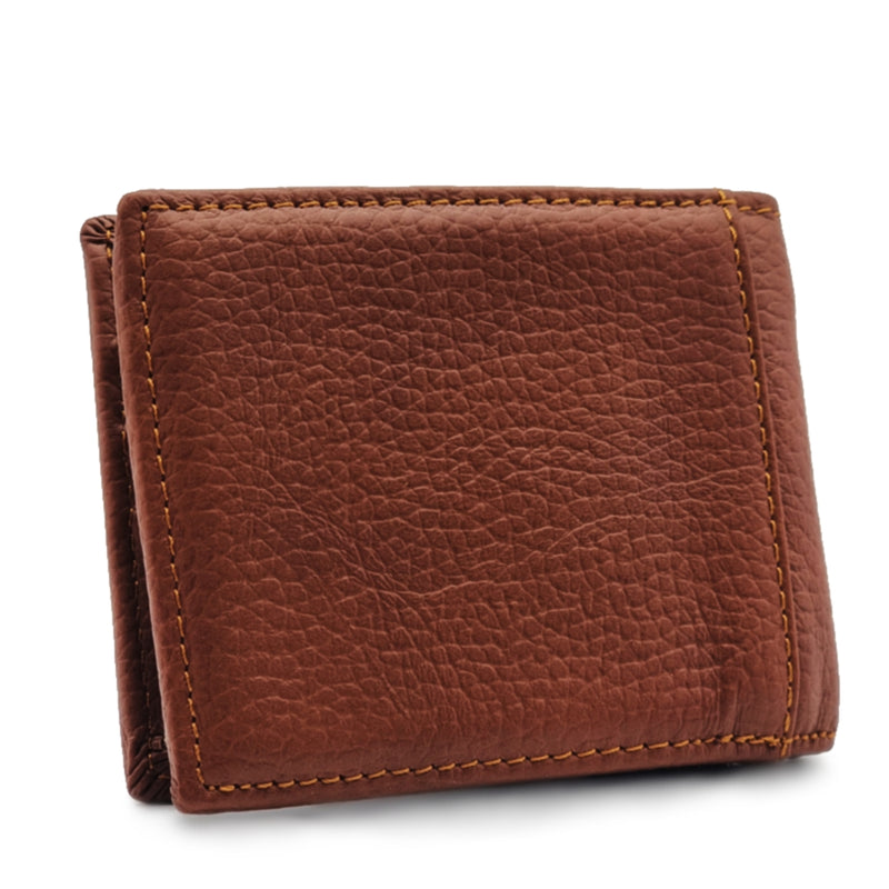 Load image into Gallery viewer, Mens Short Genuine Leather BiFold Wallet