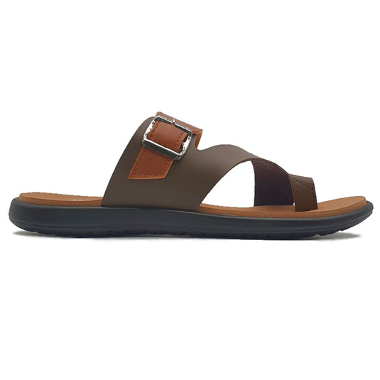 Single Buckle Toe Loop Sandals
