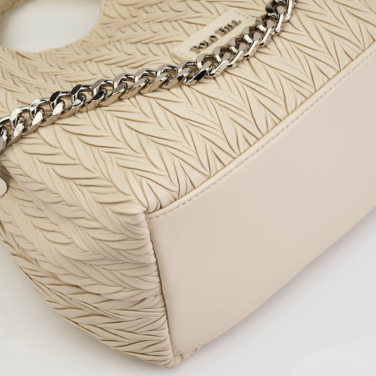 Ladies Leafy Texture Mini Sling Bag