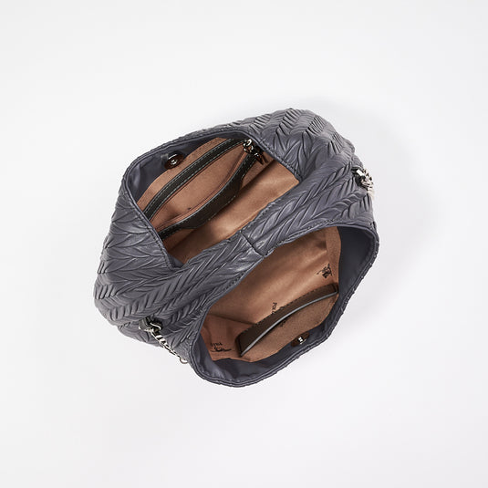 Ladies Leafy Texture Mini Sling Bag