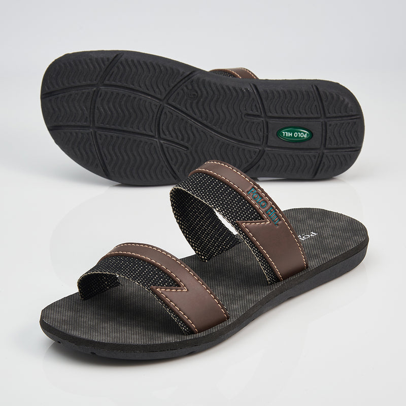 Load image into Gallery viewer, Men Two Band Slide Sandals
