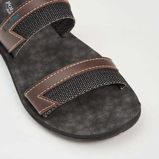 Men Two Band Slide Sandals