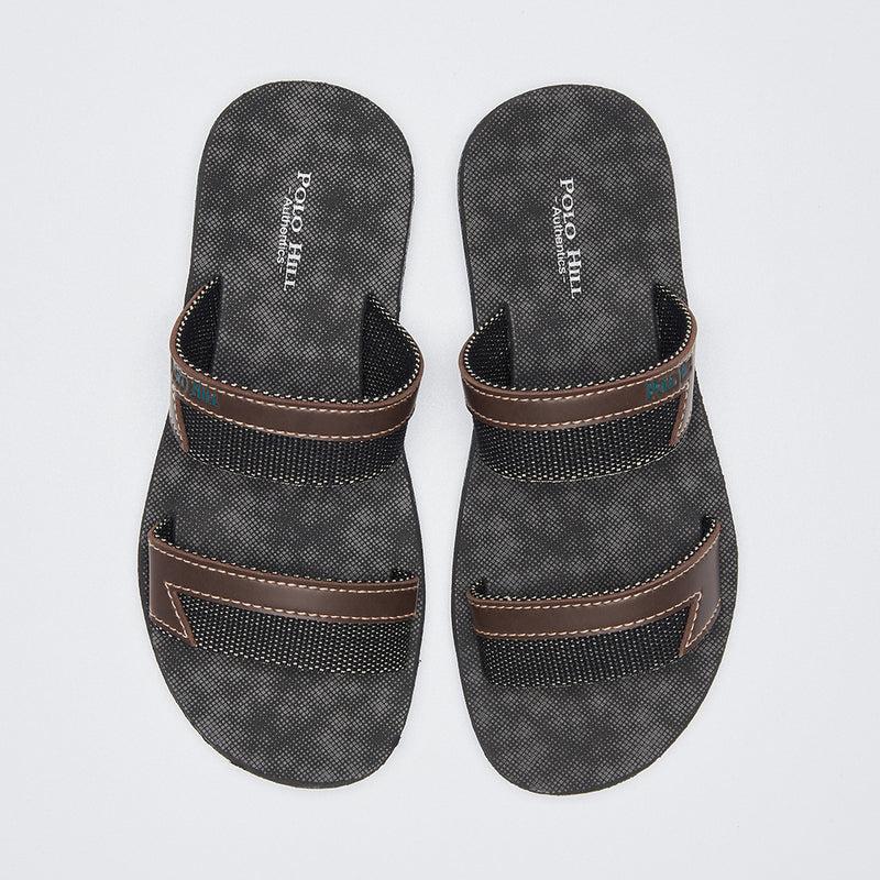 Load image into Gallery viewer, Men Two Band Slide Sandals
