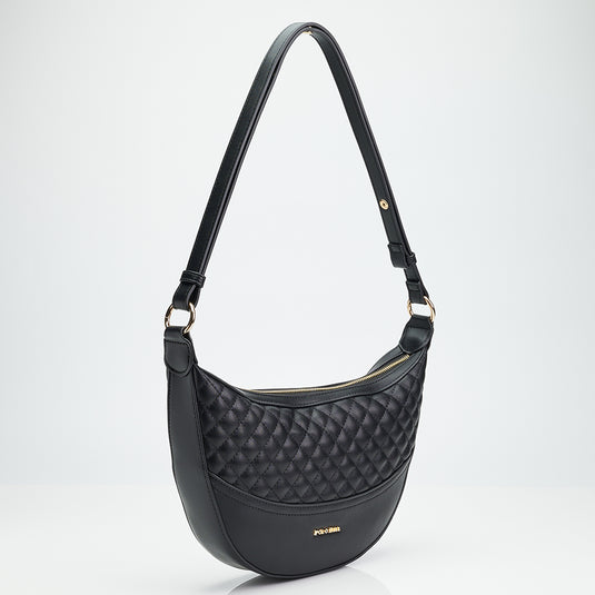 Ladies Quilted Hobo Shoulder Bag