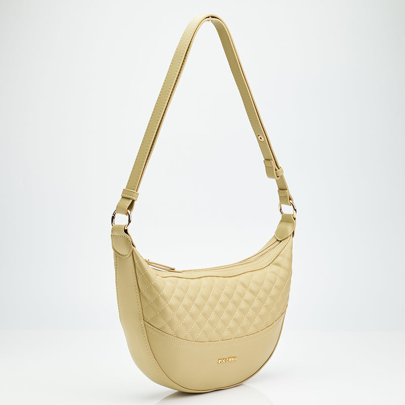 Load image into Gallery viewer, Ladies Quilted Hobo Shoulder Bag
