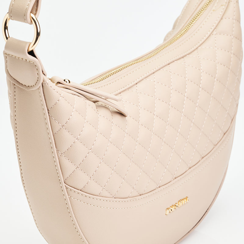 Load image into Gallery viewer, Ladies Quilted Hobo Shoulder Bag
