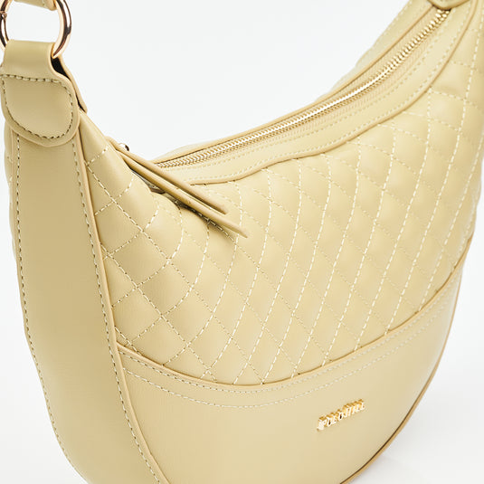 Ladies Quilted Hobo Shoulder Bag