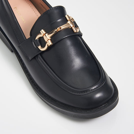 Ladies Low Heel Slip On Loafers