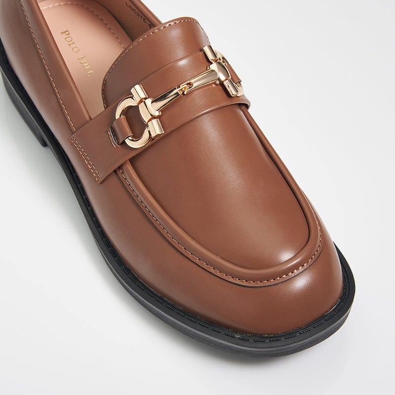 Load image into Gallery viewer, Ladies Low Heel Slip On Loafers
