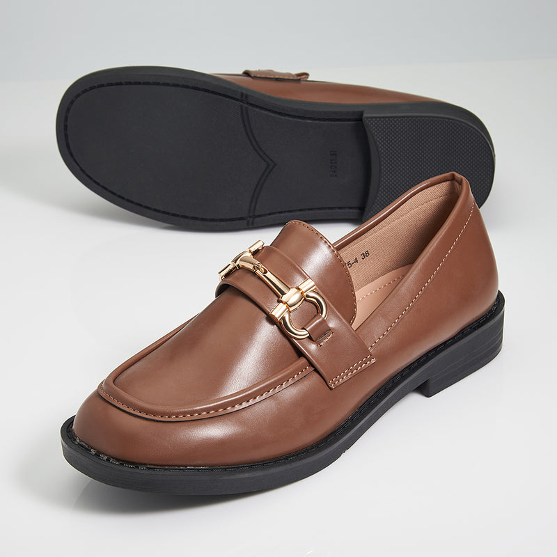 Load image into Gallery viewer, Ladies Low Heel Slip On Loafers
