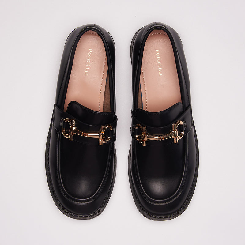 Load image into Gallery viewer, Ladies Low Heel Slip On Loafers
