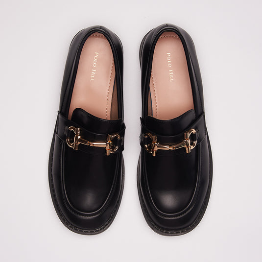 Ladies Low Heel Slip On Loafers