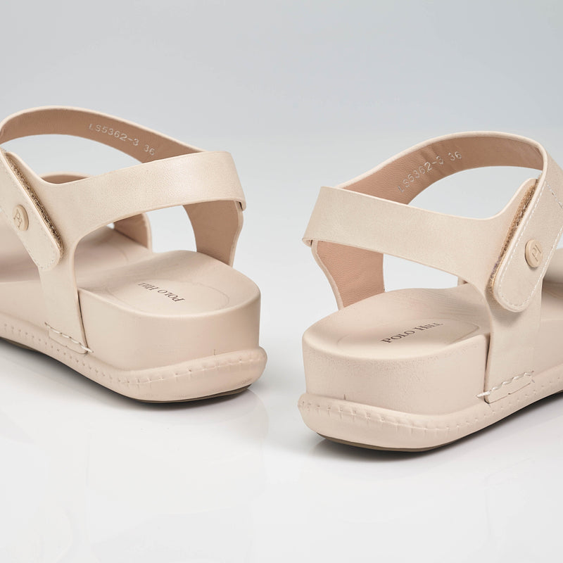 Load image into Gallery viewer, Ladies Ankle Strap Wedges
