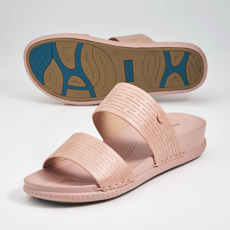 Load image into Gallery viewer, Ladies Casual Two Band Sandals
