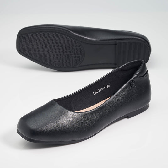 Ladies Round Toe Slip On Loafer