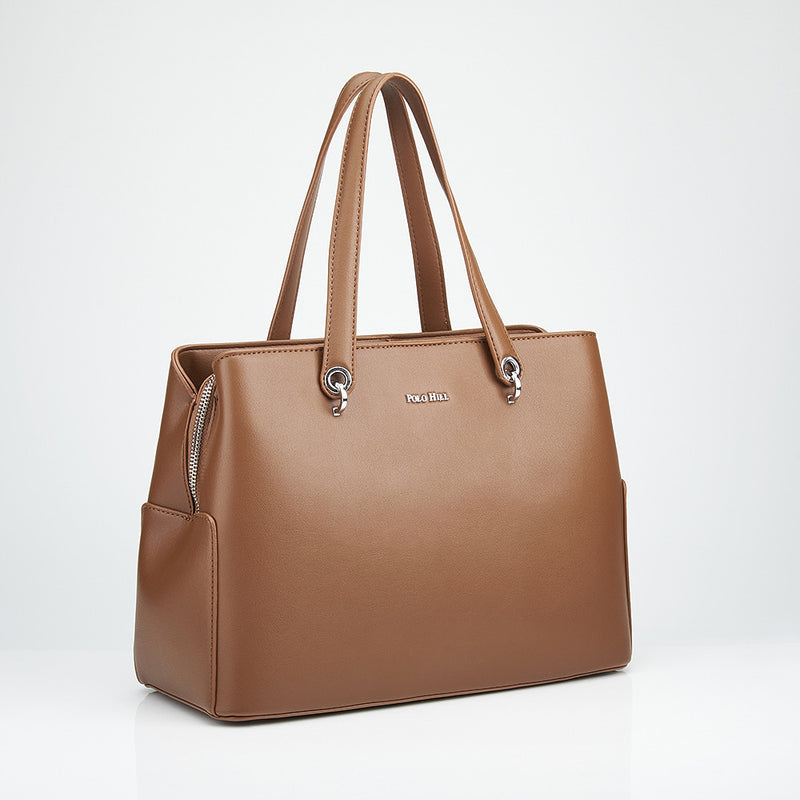 Load image into Gallery viewer, Regal Shoulder Tote Handbag
