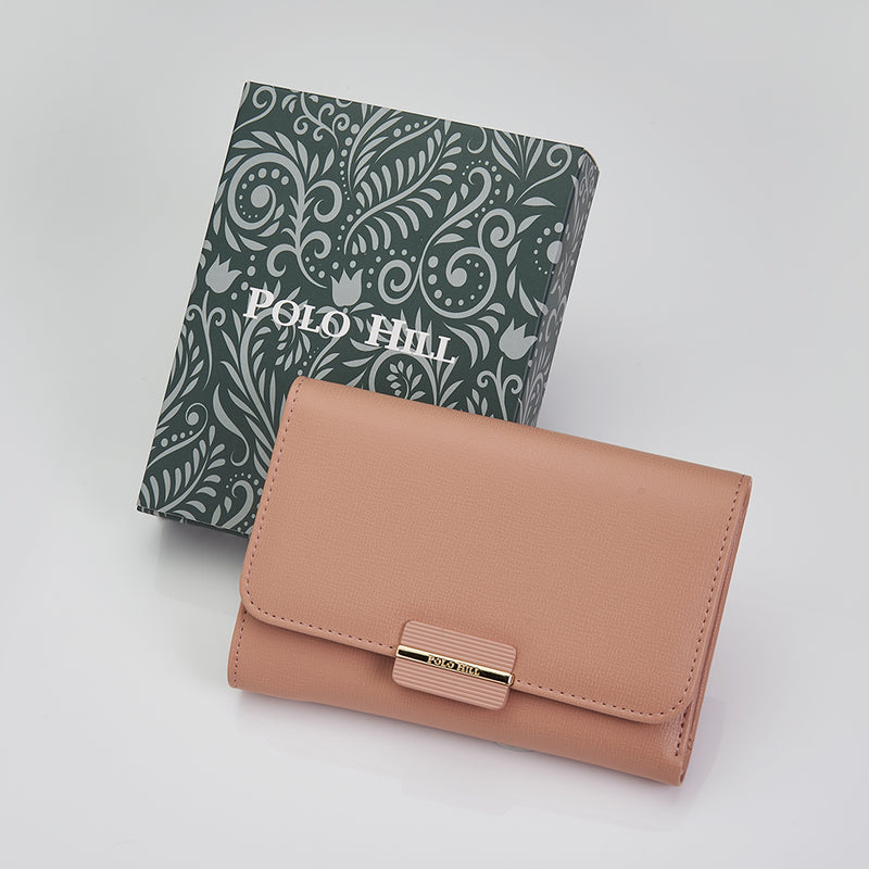 Load image into Gallery viewer, Ladies Tri-Fold Short Wallet
