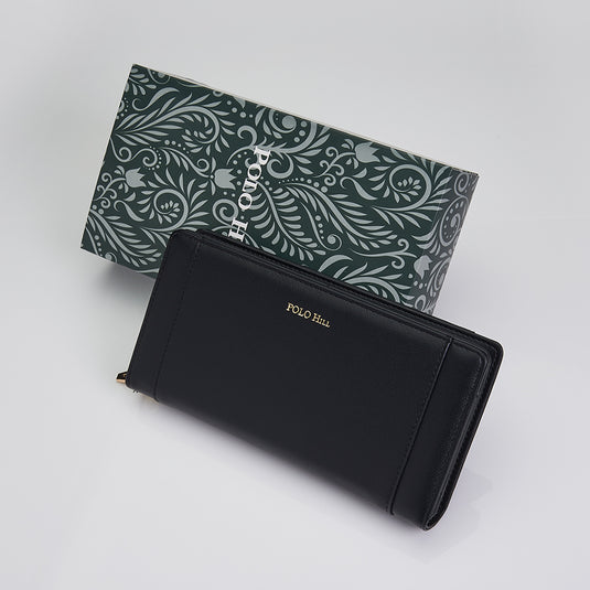 Ladies Bi-Fold Long Wallet