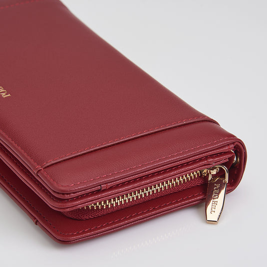 Ladies Bi-Fold Long Wallet