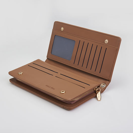 Ladies Bi-Fold Long Wallet