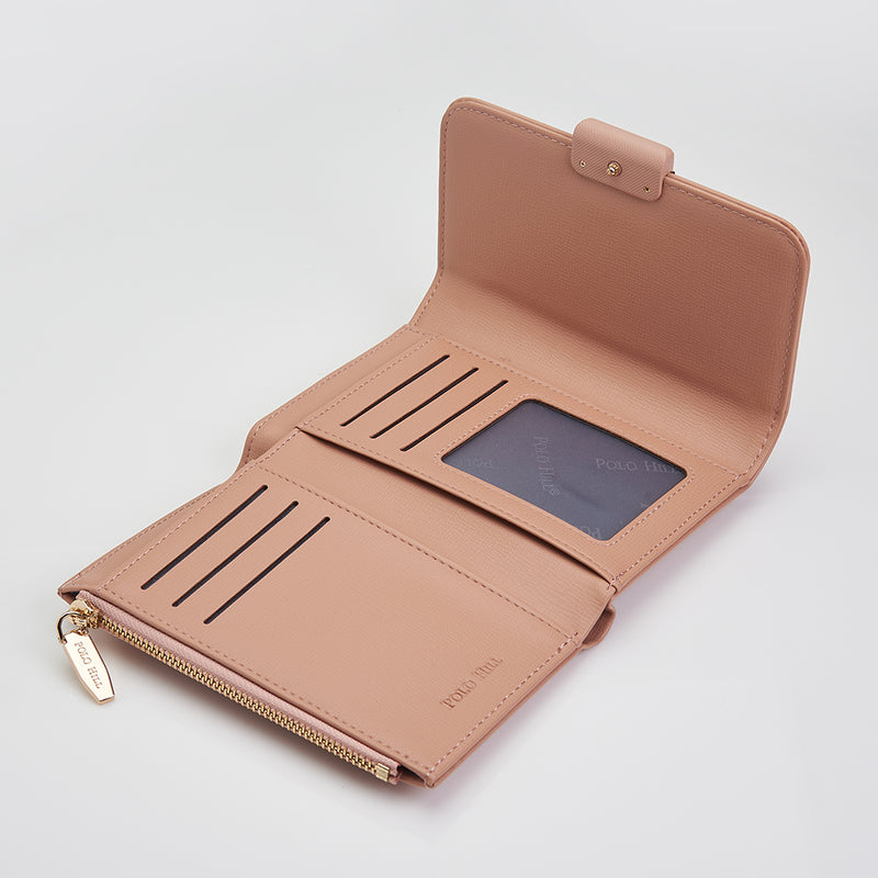 Load image into Gallery viewer, Ladies Tri-Fold Short Wallet
