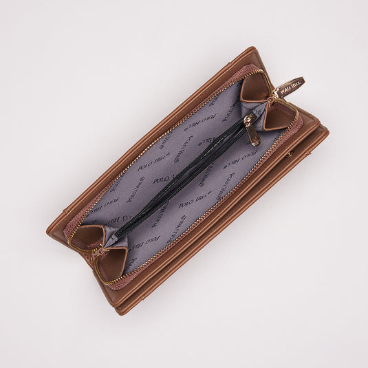 Ladies Bi-Fold Long Wallet