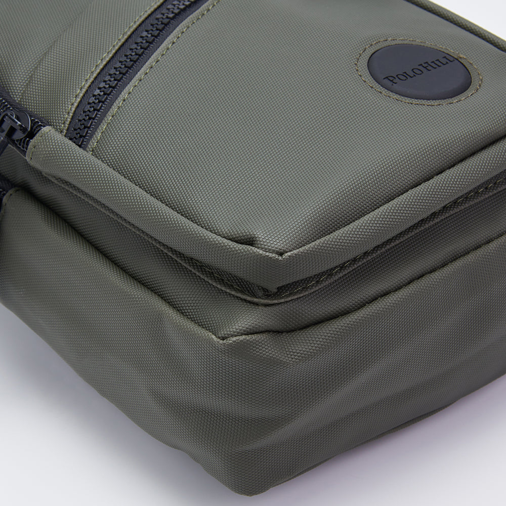 Men Water Resistant Nylon Chest Bag