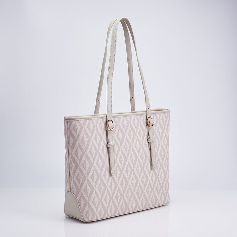 Load image into Gallery viewer, Ladies PHimond Monogram Shoulder Tote Bag
