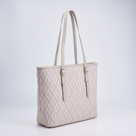 Ladies PHimond Monogram Shoulder Tote Bag