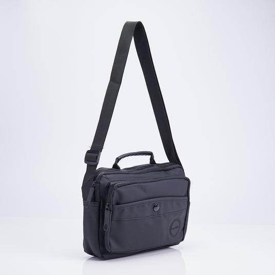 Men Water Resistant Nylon Sling Bag