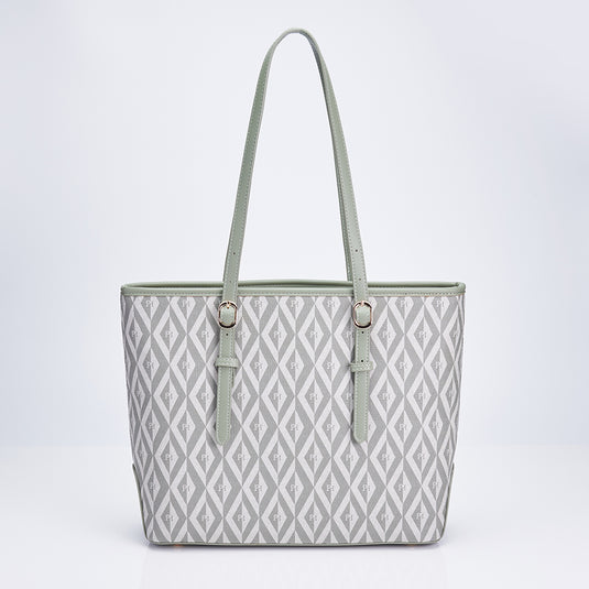 Ladies PHimond Monogram Shoulder Tote Bag