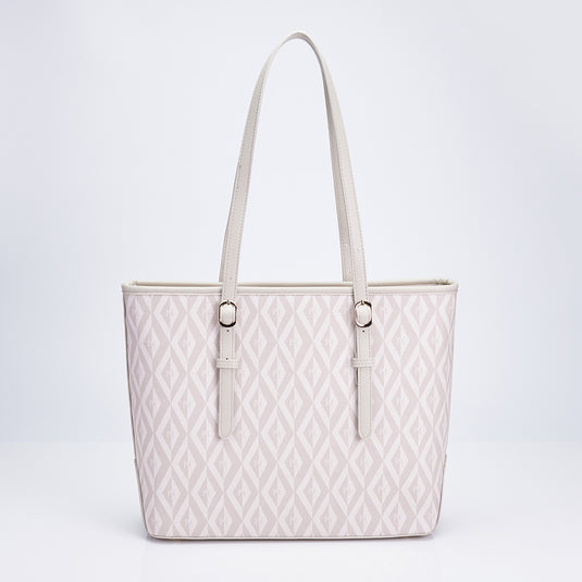 Ladies PHimond Monogram Shoulder Tote Bag