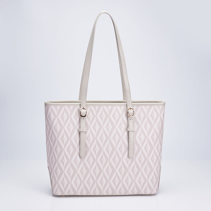 Load image into Gallery viewer, Ladies PHimond Monogram Shoulder Tote Bag
