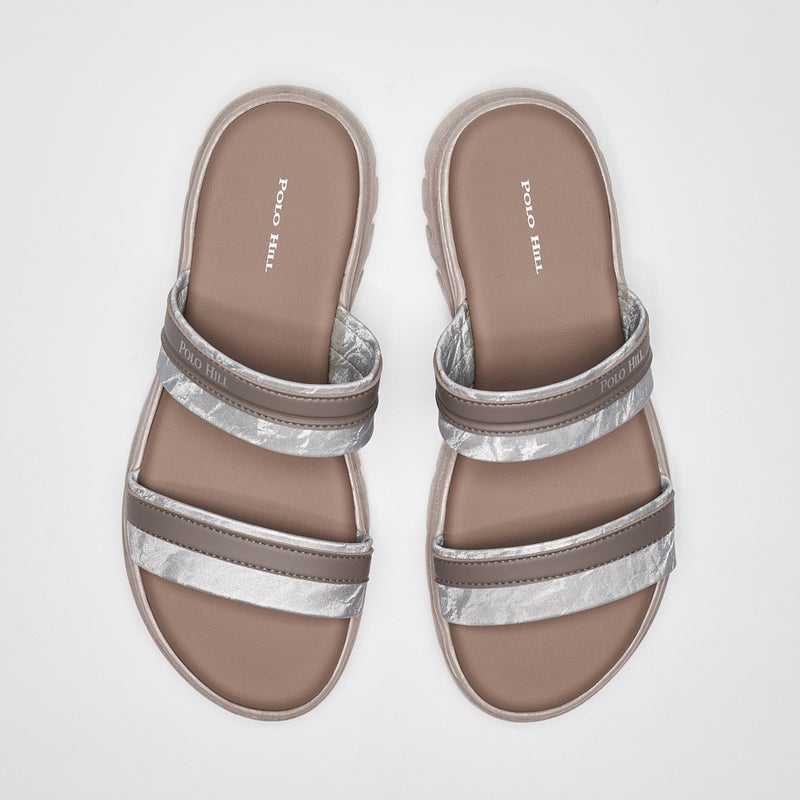 Load image into Gallery viewer, Ladies Casual Two Band Sandals
