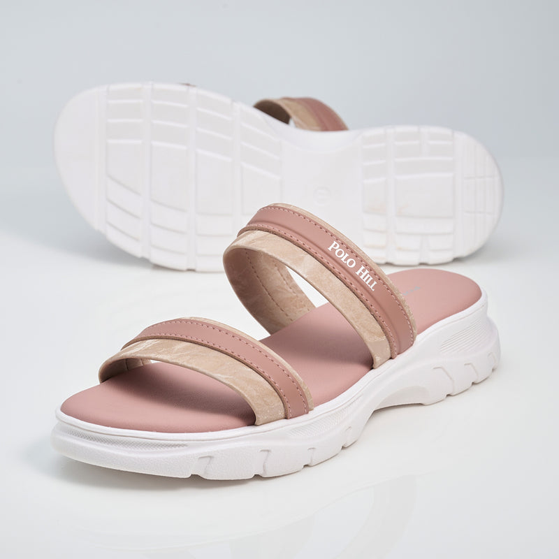 Load image into Gallery viewer, Ladies Casual Two Band Sandals
