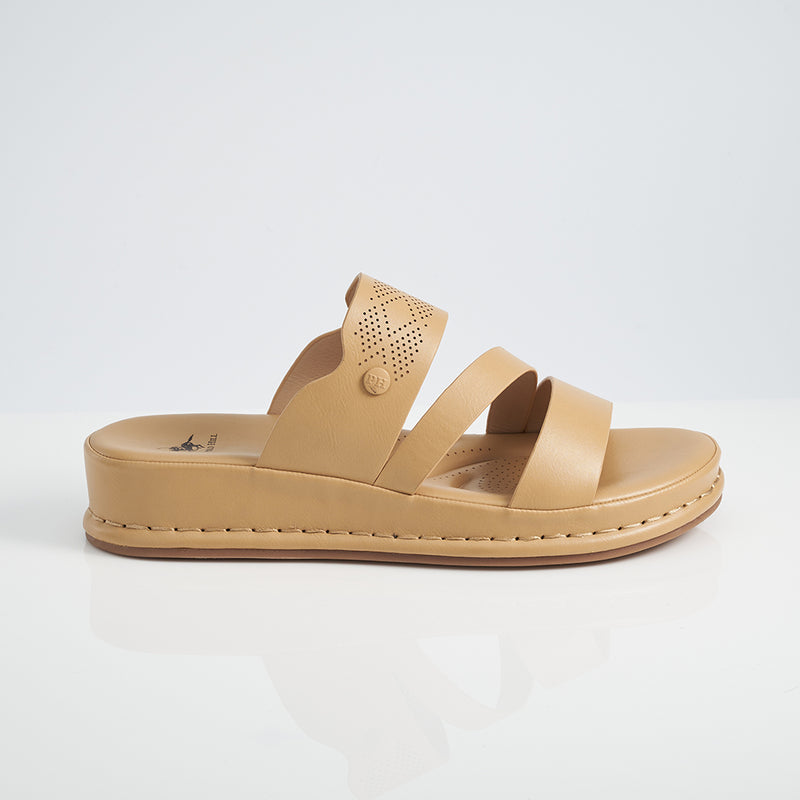 Load image into Gallery viewer, Three Strap Wedge Sandals
