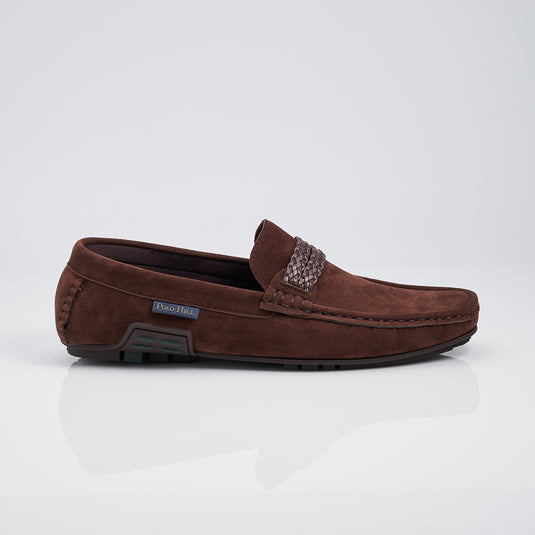 Men Slip On Suede Loafers