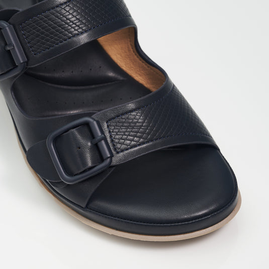 Ladies Two Band Wedges Sandals
