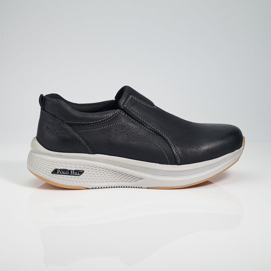 Men Genuine Leather Slip On Shoes