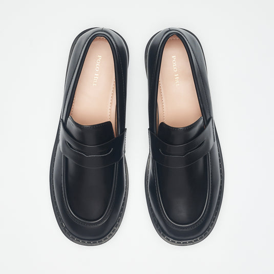 Ladies Low Heel Slip On Loafers