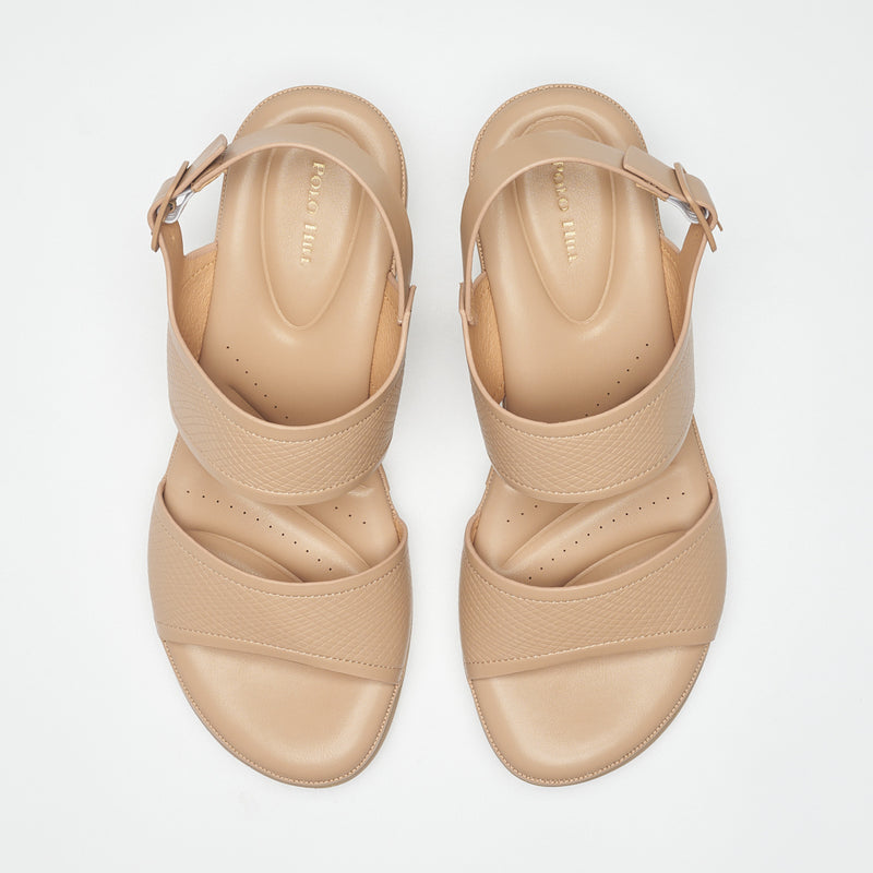 Load image into Gallery viewer, Ladies Ankle Strap Wedges
