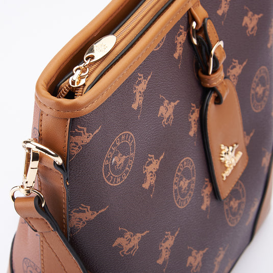 Monogram Crossbody Shoulder Bag