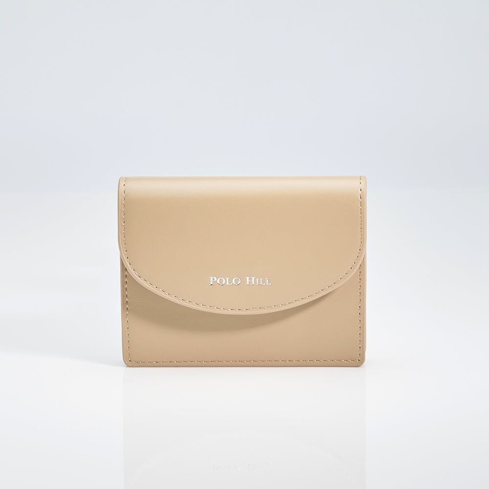 Unisex Faux Leather Mini Card Wallet