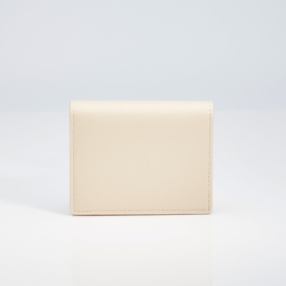 Unisex Faux Leather Mini Card Wallet