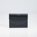 Unisex Faux Leather Mini Card Wallet