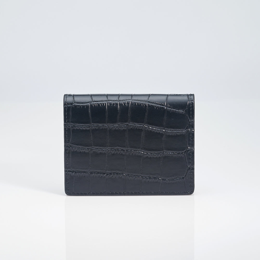 Unisex Faux Leather Mini Card Wallet