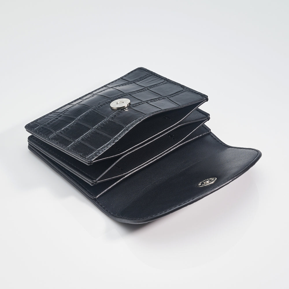 Unisex Faux Leather Mini Card Wallet